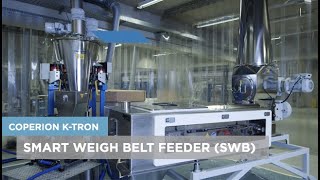 Coperion K Tron Smart Weigh Belt Feeder SWB  Gentle Gravimetric Feeding [upl. by Hafirahs815]