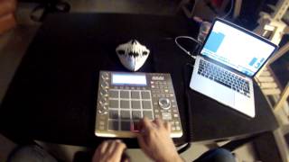 Doctor P amp Adam F feat Method Man The Pit VIP Mix Scarfinger  MPC Live  Training session 1 [upl. by Desdamona]