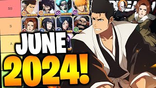 JUNE 2024 BEST PVE UNITS FOR EACH ATTRIBUTE TIER LIST Bleach Brave Souls [upl. by Salomo]