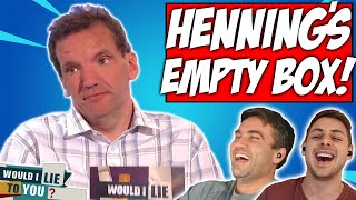 HENNING WEHN’s Empty Box  WILTY Reaction [upl. by Lemyt917]