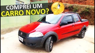 Comprei um Carro Novo Strada Working Cabine Dupla [upl. by Annahaj191]