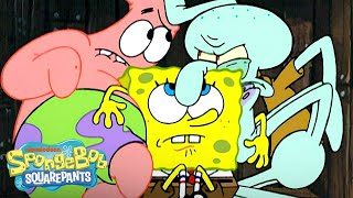 26 MINUTES of SpongeBob Characters Getting Trapped ⛓  SpongeBob [upl. by Ecylahs]