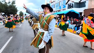 Gran PARADA FOLKLÓRICA AZANGARO 8VA Niño Jesús 2023  55 [upl. by Jarnagin]