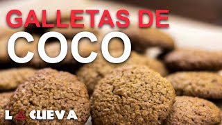 Galletas de coco chocolate  RÁPIDO Y FÁCIL [upl. by Verne266]