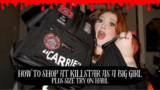 Plus Size Killstar Haul  Carrie X Killstar  US 30 Try On [upl. by Naujled]