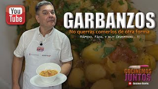 como hacer quotGARBANZOS GUISADOSquot  muy facil [upl. by Beckerman942]