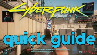 Cyberpunk 2077  Gig Scrolls Before Swine QUICK GUIDE [upl. by Jabe349]