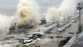 Unbelievable Footage Massive tidal waves strike Cape Town South Africa [upl. by Spurgeon]