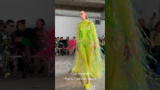 GERMANIER Paris Fashion Week Sep 2024  SS25 germanier jensu pfw parisfashionweek [upl. by Alathia812]