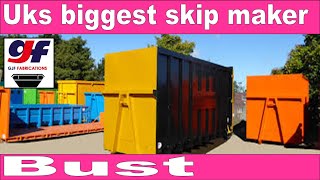 UKS Largest Skip Maker Closing Bad Times For Skip Game [upl. by Waterman548]