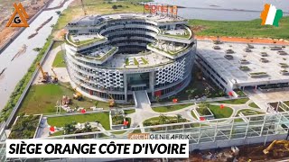 LES TRAVAUX DU SIÈGE DORANGE CÔTE DIVOIRE ABIDJAN [upl. by Amsa]