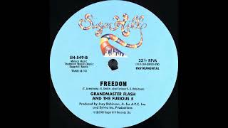 Grandmaster Flash amp The Furious Five  Freedom 1980 [upl. by Roxanne228]