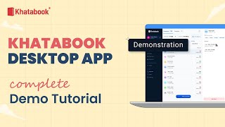 Step by Step Guide to Khatabook Desktop A Detailed Demo [upl. by Atiuqrahc]