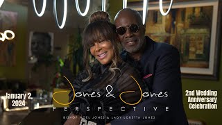 BISHOP NOEL JONES amp FIRST LADY LORETTA JONES CELEBRATE 2 YEAR WEDDING ANNIVERSARY [upl. by Doig]