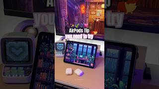 AirPods Tip💗 apple airpods tipsandtricks aesthetic tutorials [upl. by Sukul511]