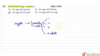 Embryonated egg of Ascaris is [upl. by Dyrraj656]