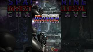 YOUR UNPAINTED SPACEMARINE INVESTIGATES ILLEGAL CHAOS RAVE  Warhammer 40K Spacemarine 2 mememarine [upl. by Rastus]