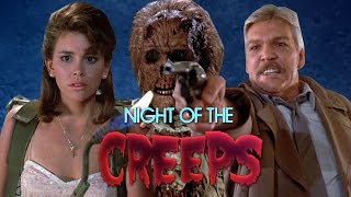 NIGHT OF THE CREEPS 1986  FoundFlix Presents REVIEW [upl. by Shererd]