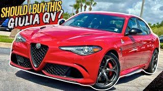 Should I Buy This 2022 Alfa Romeo Giulia Quadrifoglio Thats Basically Brand New [upl. by Kylynn]