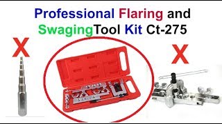 refrigerator AC professional tools Professional Flaring and SwagingTool Kit Ct275 [upl. by Nivi]