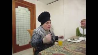 Belzer Rebbetzin Sings Chabad Song We Want Moshiach Now [upl. by Ahsinahs]