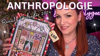 ANTHROPOLOGIE 2024 BEAUTY ADVENT CALENDAR UNBOXING  SHIPS INTERNATIONALLY [upl. by Enomor]