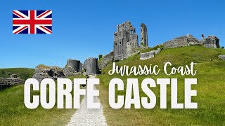 CORFE CASTLE Jurassic Coast  ENGLAND UK [upl. by Kirkwood]