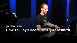 How To Play Dream On By Aerosmith  Piano Lesson Pianote [upl. by Ursas]