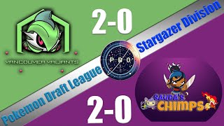 Pokémon Draft League  Vancouver Valiants VS Saudas Chimps  S7 W3 Stargazer Div [upl. by Hgielsa]