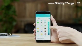 Galaxy S7 edge  S7 Tutorial Como utilizar o ecrã edge do Samsung Galaxy s7 edge [upl. by Troy]