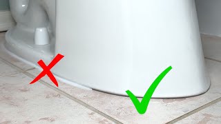 The Invisible Toilet Caulking Secret that Beats the Pros Every Time [upl. by Annodam]