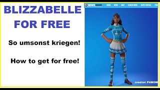 FREE BRIZABELLE SO BEKOMMEN  GAMEPLAY amp HOW TO GET FREE WINTERFEST SKIN IN FORTNITE ❄ [upl. by Deyes995]