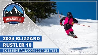 2024 Blizzard Rustler 10  SkiEssentialscom Ski Test [upl. by Chaffin]