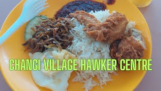 Changi Village Hawker Centre  Singapore Street Food [upl. by Fortin24]