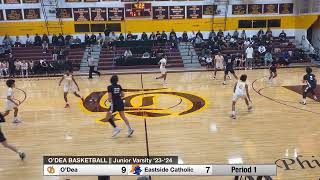 O’DEA BASKETBALL  Junior Varsity ‘23‘24 vs Eastside Catholic [upl. by Low388]