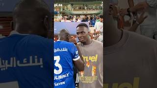 Edouard Mendy amp Kalidou Koulibaly les partenaires de léquipe du Sénégal Al Hilal vs Al Ahli [upl. by Teddi592]