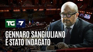 Gennaro Sangiuliano è stato indagato [upl. by Tapes]