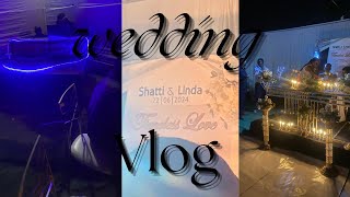 wedding vlog MR and MRS Shatti Namibian youtuber [upl. by Atniuq]