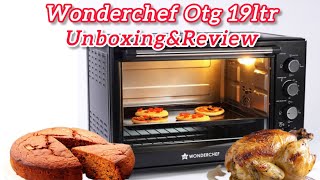 About Wonderchef Otg19ltr Complete ReviewOTG లో మనమ ఎలా cook చెసుకొవాలిUnboxingampReview in telugu [upl. by Kassity]