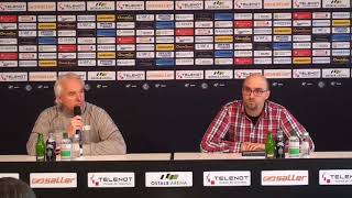 Die Pressekonferenz vor dem Heimspiel gegen den SV Meppen 26 Spieltag [upl. by Stromberg]