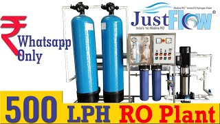 500 LPH RO Plant with specification  500 lph ro plant membrane price  500 lph ro plant price Delhi [upl. by Gemmell]