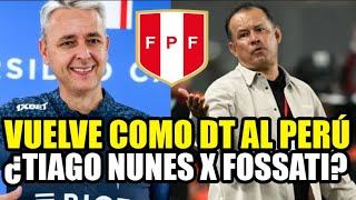 NUEVO DT DE SELECCION PERUANA EN REEMPLAZO DE JORGE FOSSATI JUAN REYNOSO ALIANZA LIMA [upl. by Urissa469]