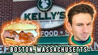 Kelly’s Roast Beef Review in Boston Massachusetts [upl. by Hanikehs]