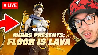 NEW UPDATE Drum Gun Chains of Hades and FLOOR IS LAVA Fortnite [upl. by Holna]