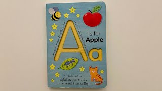 A Is For Apple by Tiger Tales read aloud [upl. by Nidya]