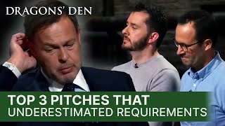 Top 3 Entrepreneurs That Underestimated Requirements Financially  Dragons Den [upl. by Novah]