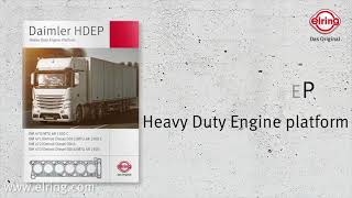 Elring HDEP Daimler Heavy Duty Brochure OM470OM471OM472 [upl. by Chirlin]