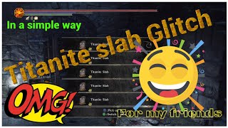 Glitch titanite slab Dark souls 3 ds3tube [upl. by Ahsilet871]