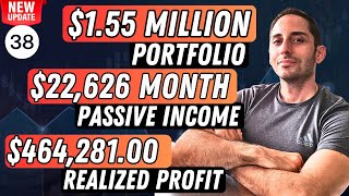 My 155 Million Stock Portfolio Unveiled  22626Month Passive Income  Monthly UPDATE 38 [upl. by Burney]