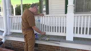 EP105 Repairing a 122 Year Old Victorian Porch [upl. by Herb]